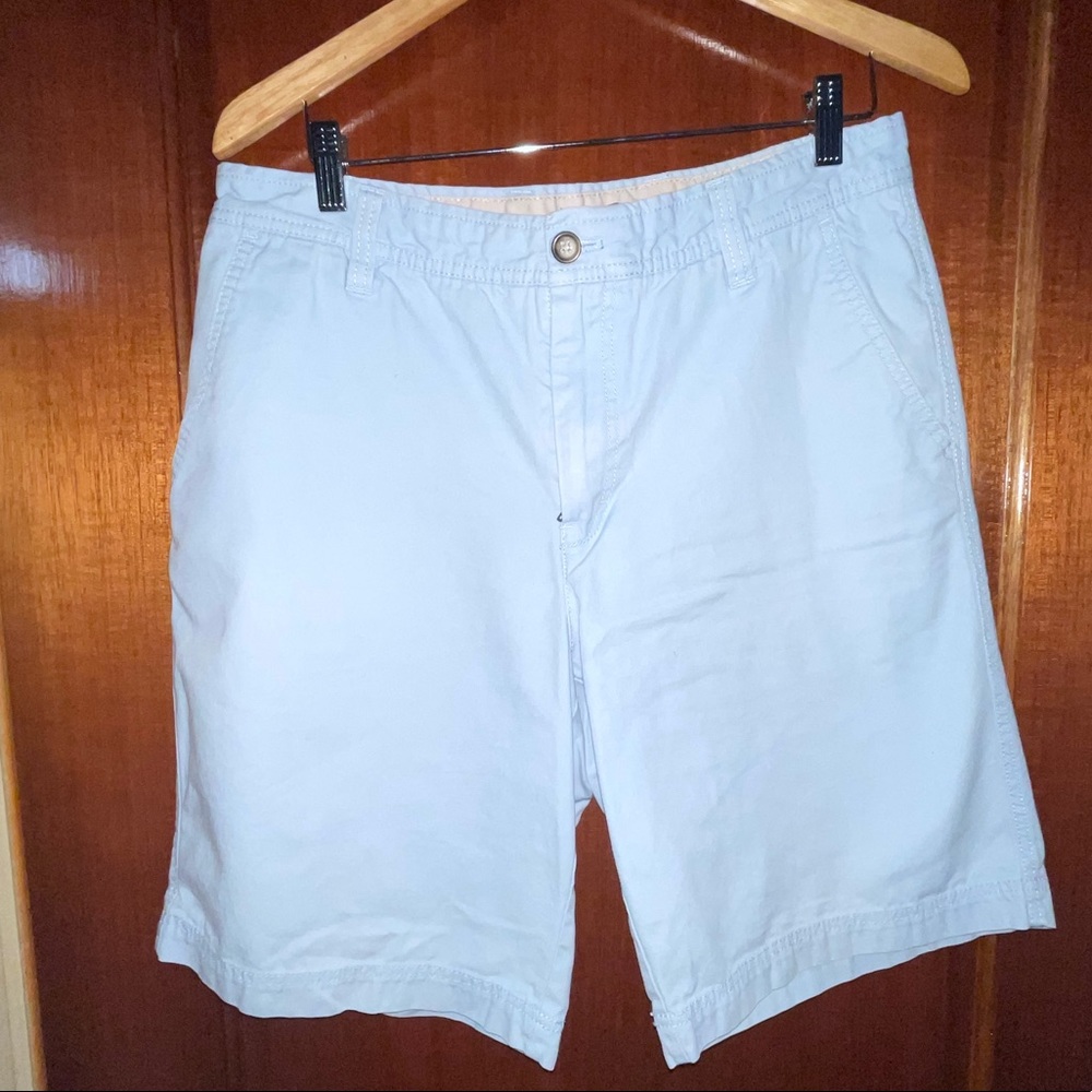 Khaki shorts- IZOD light blue color. Size 33